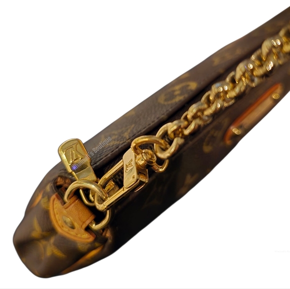 BRAND NEW! LV Louis Vuitton Eva Monogram Canvas Evening Clutch/ Handbag UNUSED - Picture 9 of 16